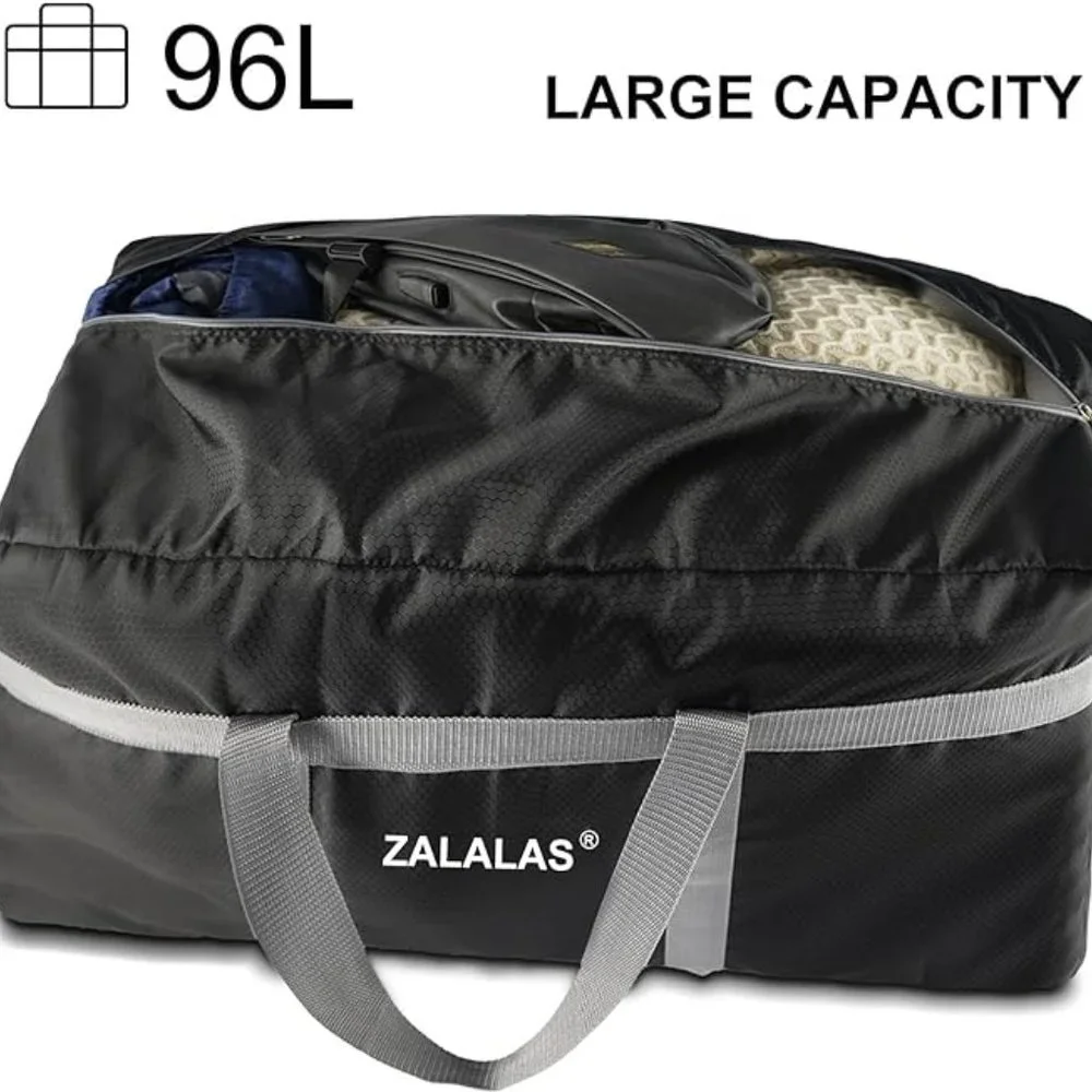 96l Foldable Extra Large Duffel bag Lightweight